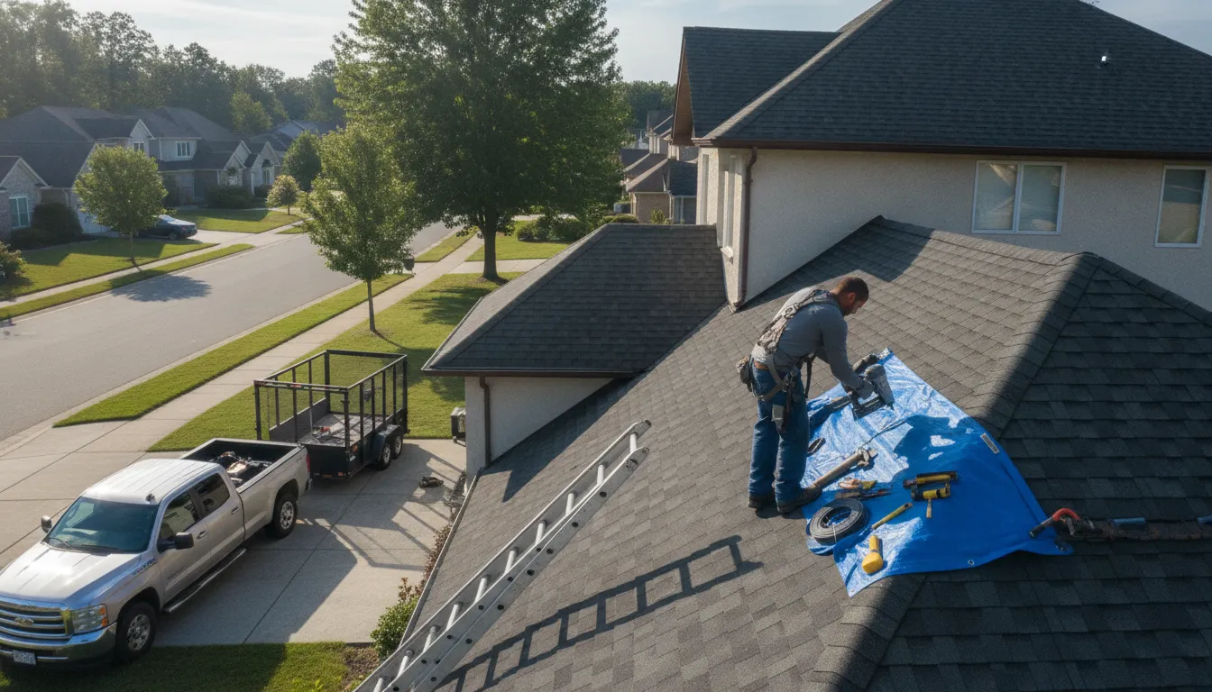 Roofing in Hermitage
